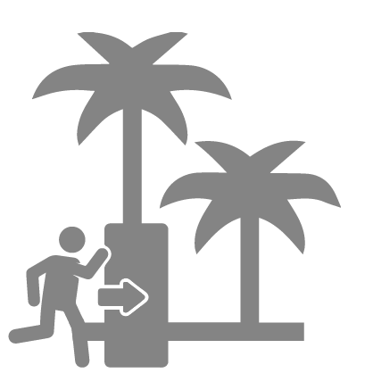 Palm monorail Access